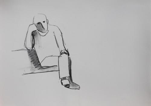 15-Warten2-2019-Kohle-auf-Papier-42x60cm