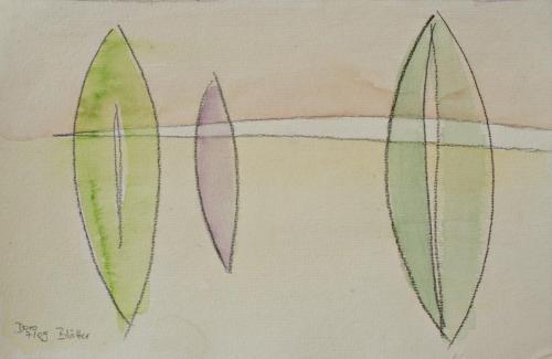 Blaetter-2009-Aquarell-19x29cm