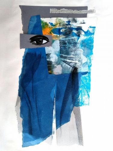 Frei2-2020-Collage-Kohle-auf-Pappe-30x22cm
